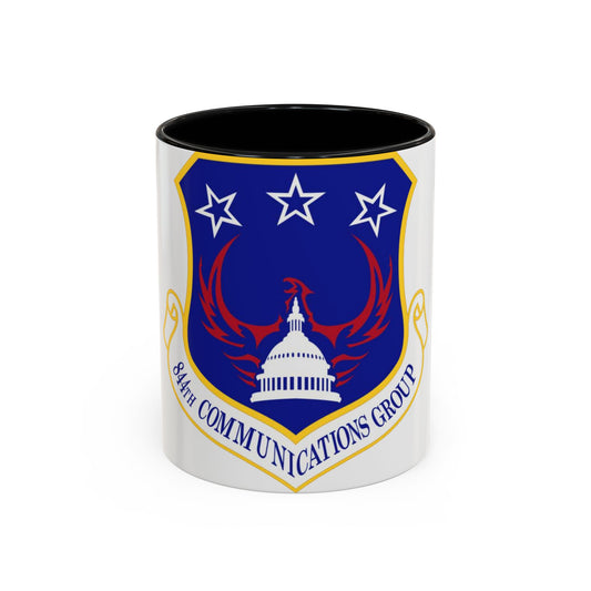 844th Communications Group (U.S. Air Force) Accent Coffee Mug