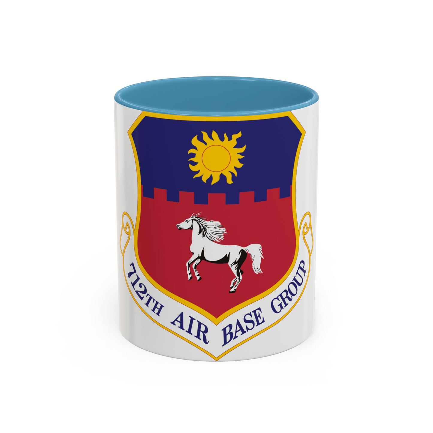 712th Air Base Group (U.S. Air Force) Accent Coffee Mug