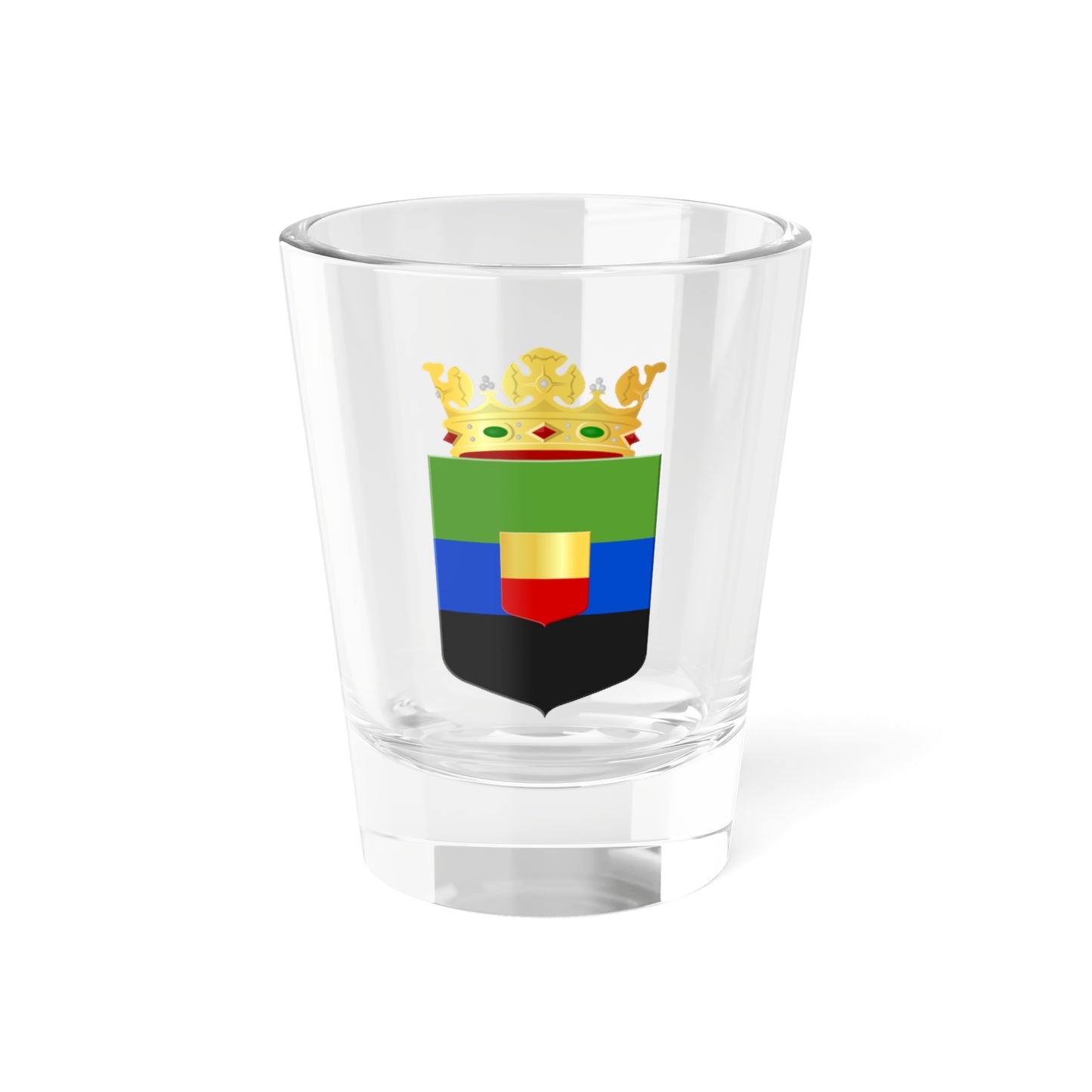 Hemelumer Oldeferd wapen (Netherlands) (Coat of Arms) Shot Glass 1.5oz