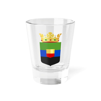 Hemelumer Oldeferd wapen (Netherlands) (Coat of Arms) Shot Glass 1.5oz