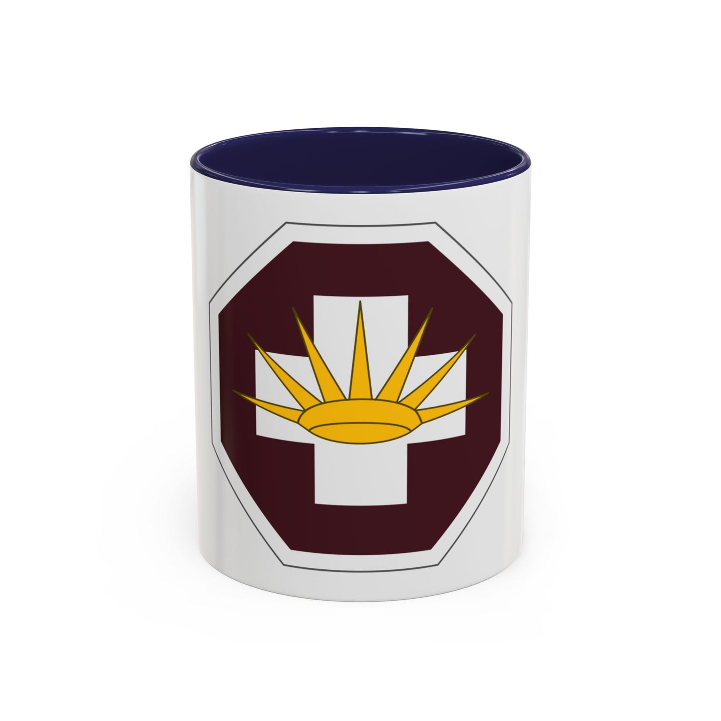 8 Medical Brigade (U.S. Army) Accent Coffee Mug