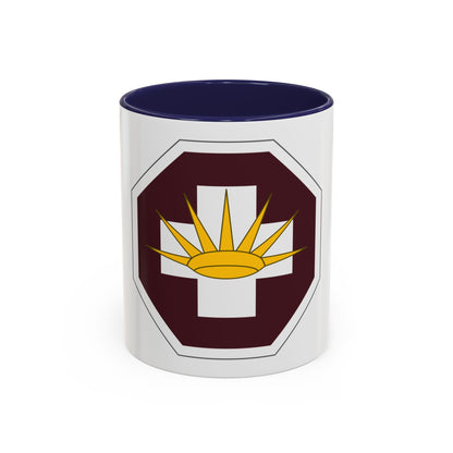 8 Medical Brigade (U.S. Army) Accent Coffee Mug