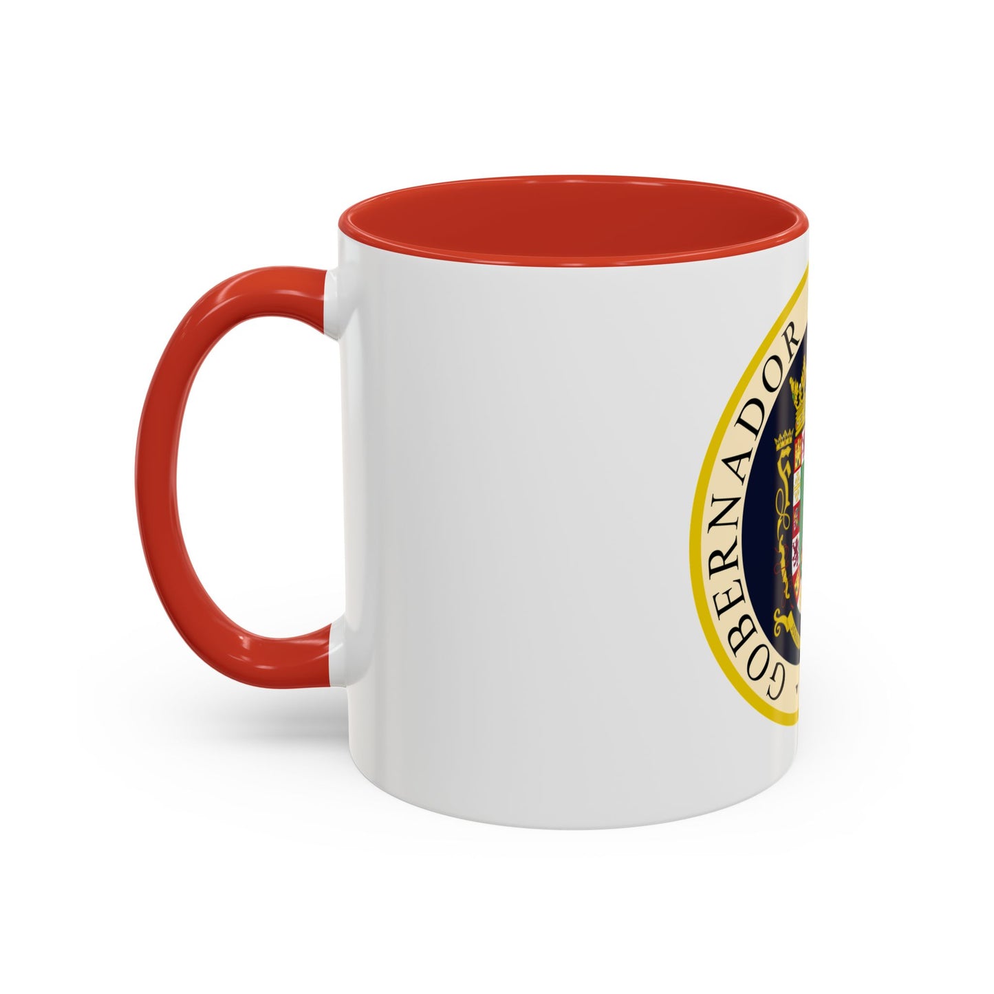 Seal of the Governor of Puerto Rico - Accent Coffee Mug