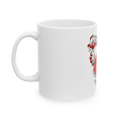 Coat of Arms of The Kingdom of Bahrain - White Coffee Mug
