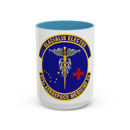 673d Aerospace Medicine Squadron (U.S. Air Force) Accent Coffee Mug