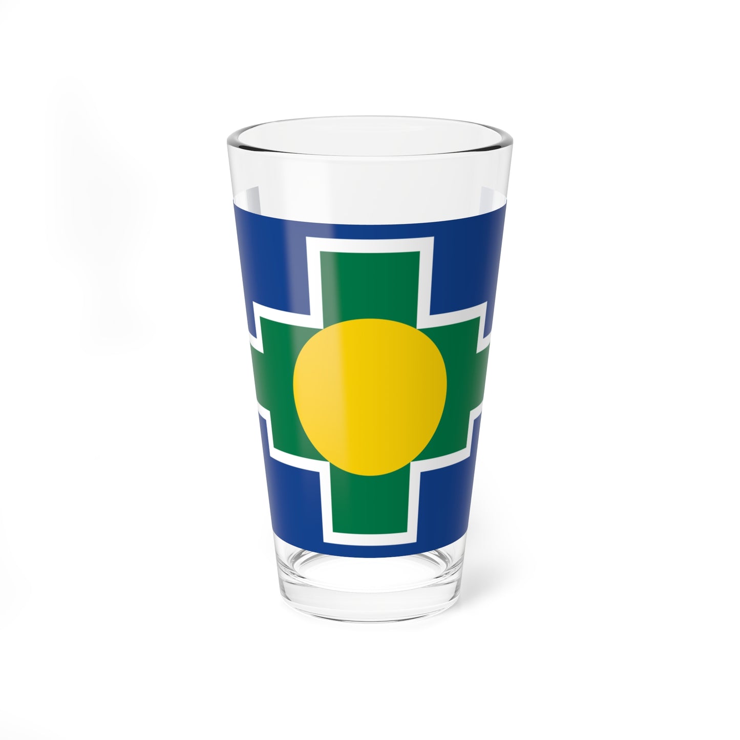 South Africa Flag Proposals 1993 Shortlist No.6 (South Africa) Pint Glass 16oz