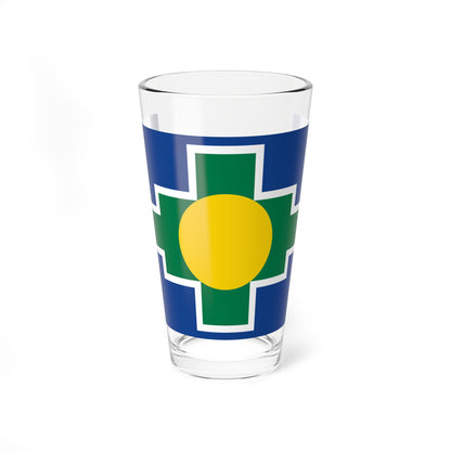 South Africa Flag Proposals 1993 Shortlist No.6 (South Africa) Pint Glass 16oz