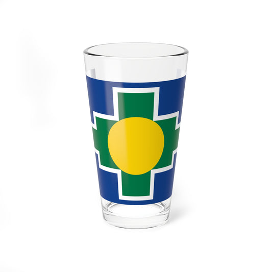 South Africa Flag Proposals 1993 Shortlist No.6 (South Africa) Pint Glass 16oz