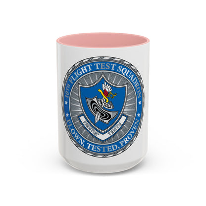 10th Flight Test Sq (U.S. Air Force) Accent Coffee Mug