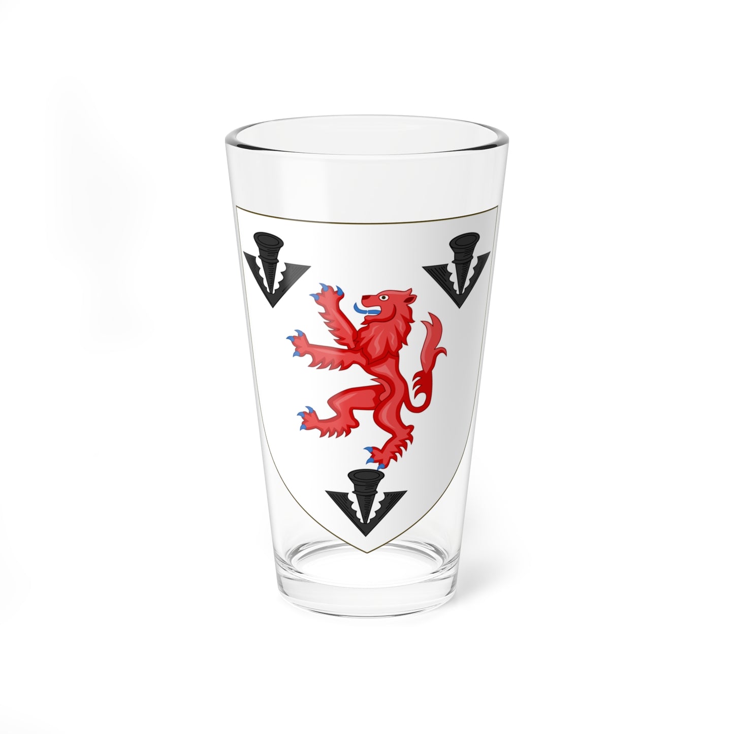 Egerton family COA Dukes of Bridgewater Dukes of Sutherland (England) (Coat of Arms) Pint Glass 16oz