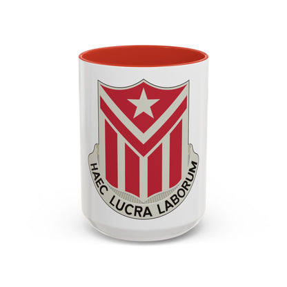 554 Engineer Battalion (U.S. Army) Accent Coffee Mug