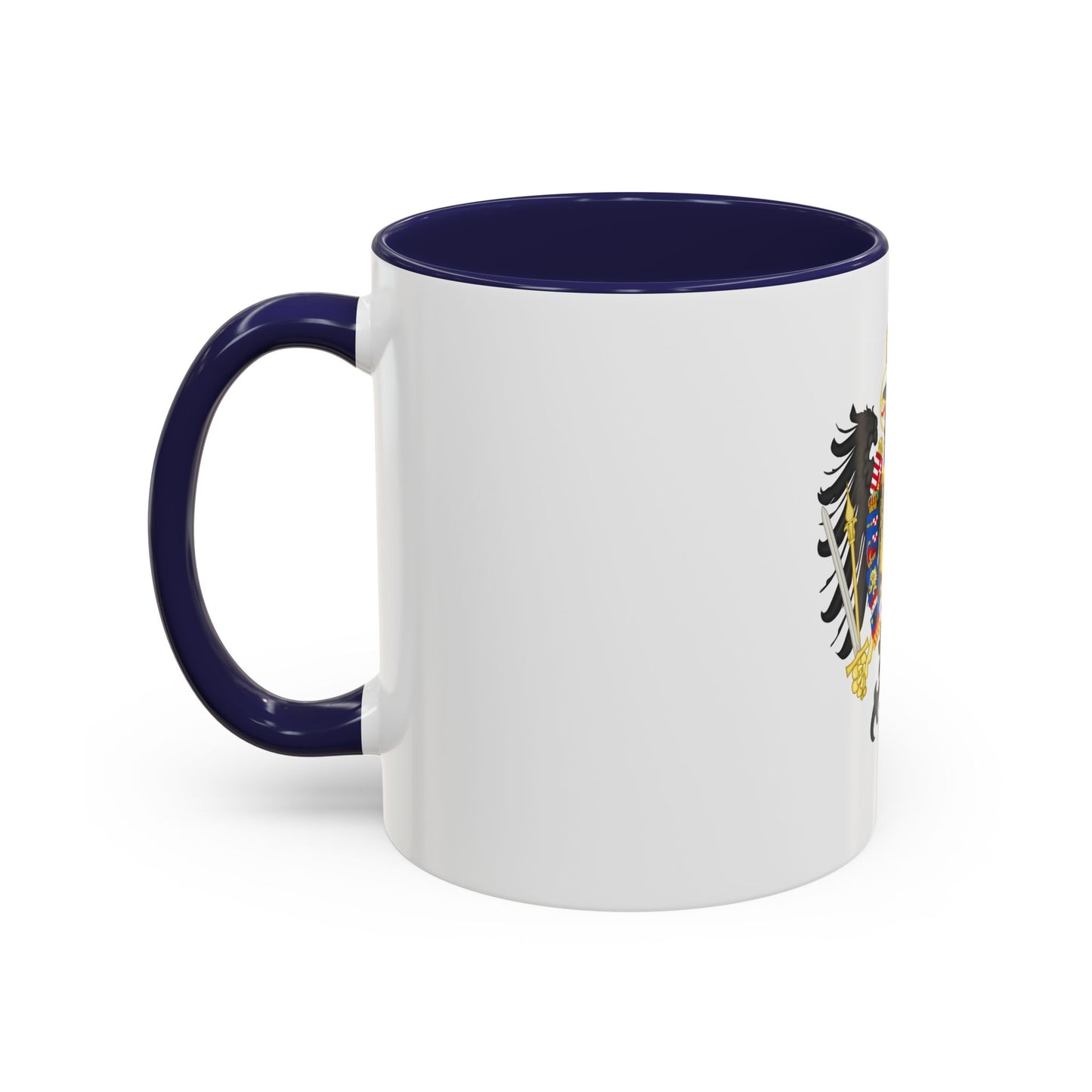 Middle Coat of Arms of Francis II, Holy Roman Emperor (1804-1806) - Accent Coffee Mug