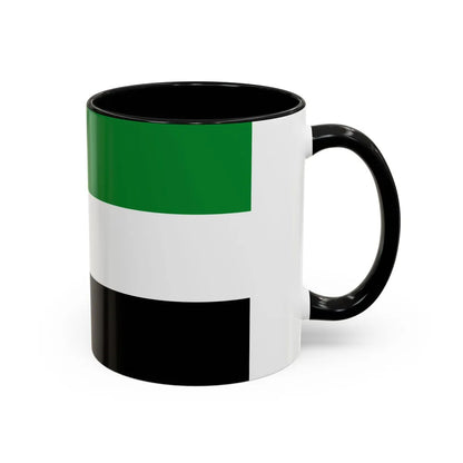 Flag of Ahrweiler Germany - Accent Coffee Mug-Go Mug Yourself