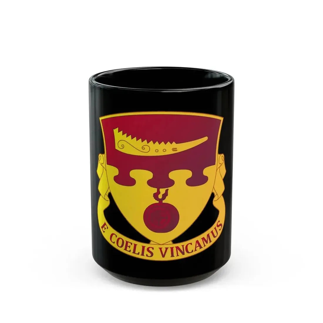 675th Airborne Field Artillery Battalion (U.S. Army) Black Coffee Mug 15oz - Go Mug Yourself