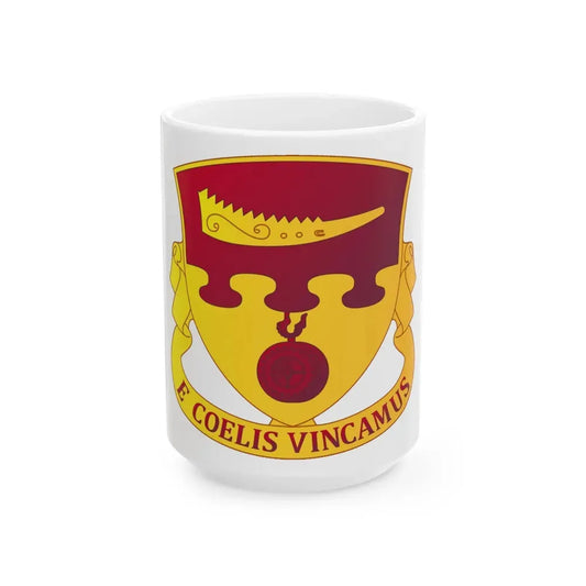 675th Airborne Field Artillery Battalion (U.S. Army) White Coffee Mug 15oz - Go Mug Yourself