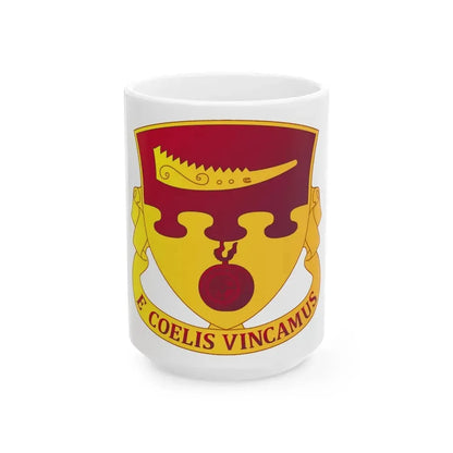 675th Airborne Field Artillery Battalion (U.S. Army) White Coffee Mug 15oz - Go Mug Yourself