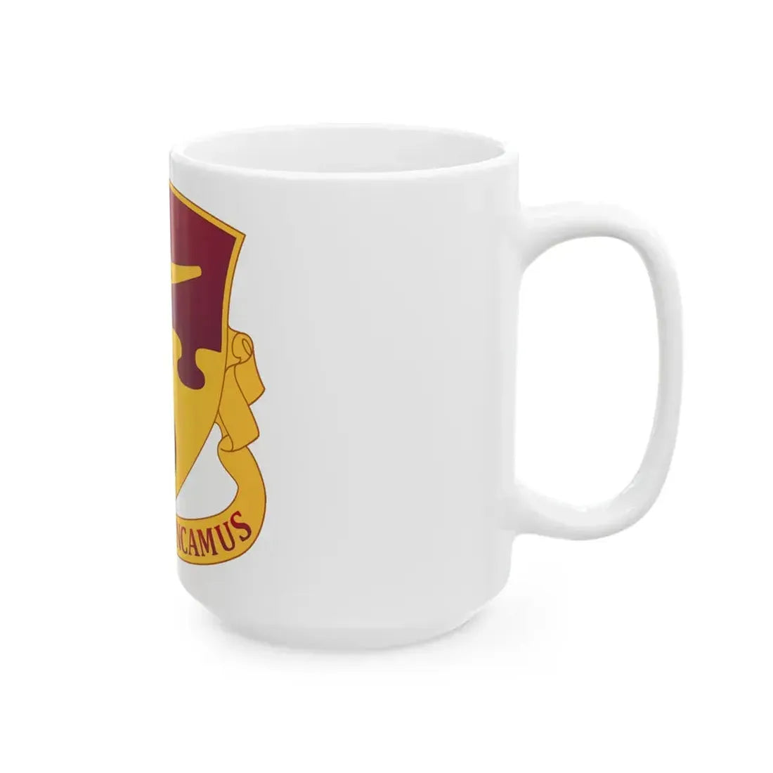 675th Airborne Field Artillery Battalion (U.S. Army) White Coffee Mug - Go Mug Yourself
