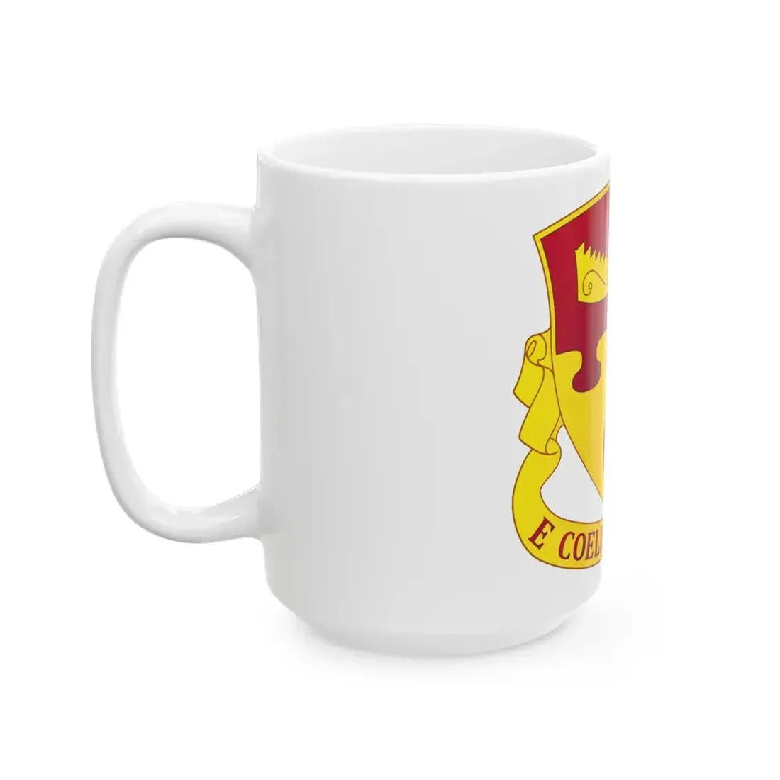 675th Airborne Field Artillery Battalion (U.S. Army) White Coffee Mug - Go Mug Yourself
