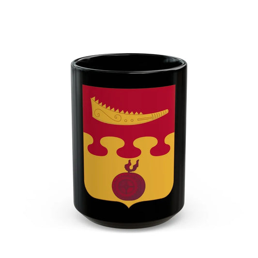 675th Airborne Field Artillery Battalion v2 (U.S. Army) Black Coffee Mug-15oz-Go Mug Yourself