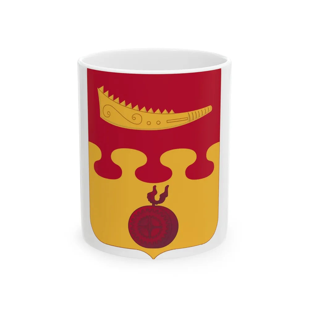 675th Airborne Field Artillery Battalion v2 (U.S. Army) White Coffee Mug-11oz-Go Mug Yourself