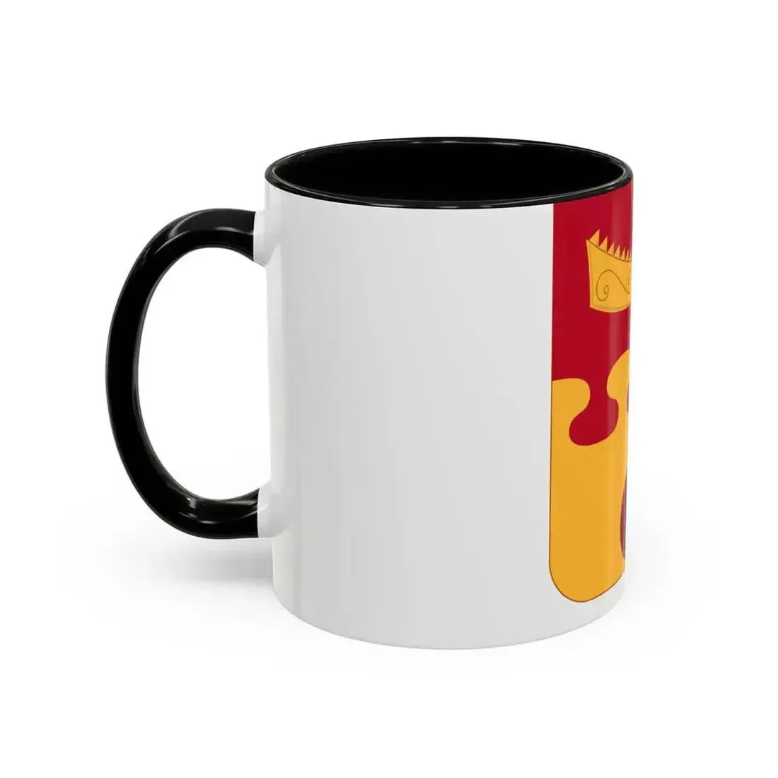 675th Airborne Field Artillery Battalion v2 (U.S. Army) Accent Coffee Mug - Go Mug Yourself