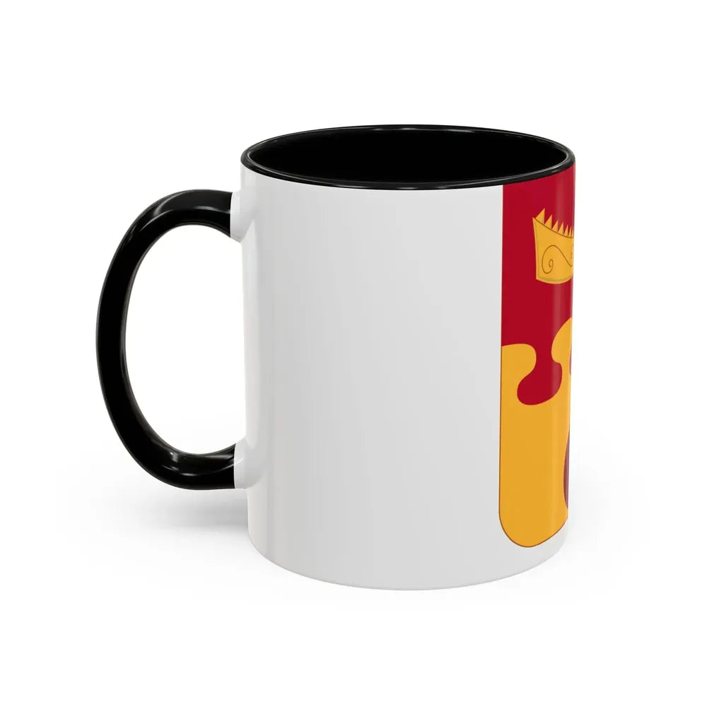 675th Airborne Field Artillery Battalion v2 (U.S. Army) Accent Coffee Mug - Go Mug Yourself