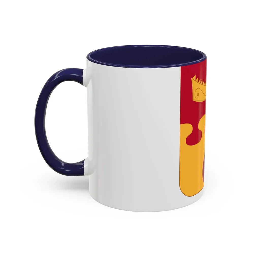 675th Airborne Field Artillery Battalion v2 (U.S. Army) Accent Coffee Mug - Go Mug Yourself