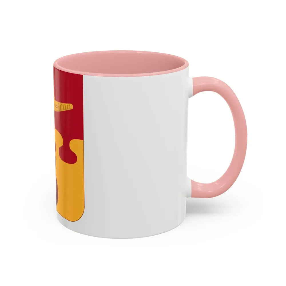 675th Airborne Field Artillery Battalion v2 (U.S. Army) Accent Coffee Mug - Go Mug Yourself