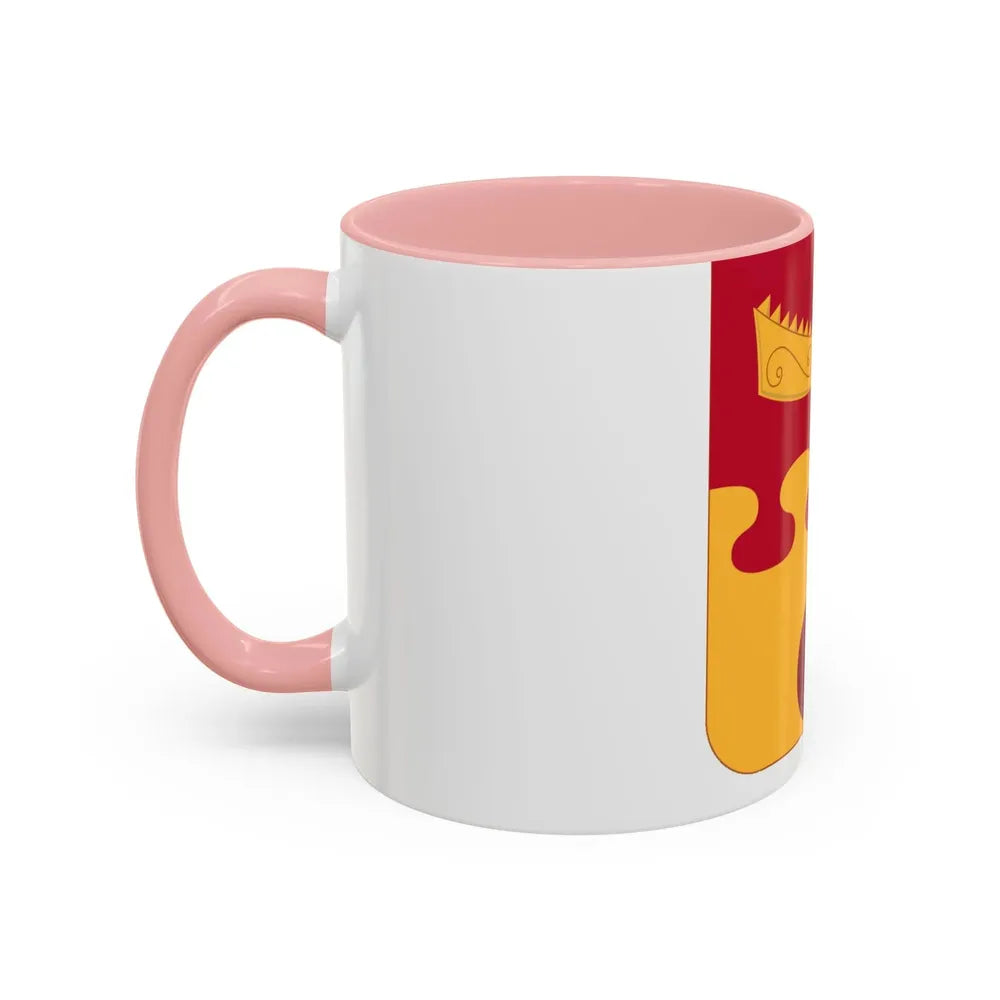 675th Airborne Field Artillery Battalion v2 (U.S. Army) Accent Coffee Mug - Go Mug Yourself