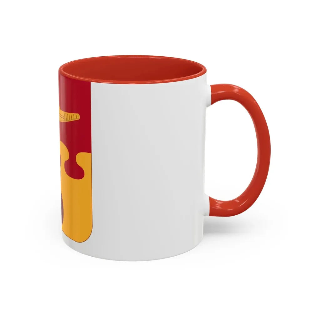 675th Airborne Field Artillery Battalion v2 (U.S. Army) Accent Coffee Mug - Go Mug Yourself