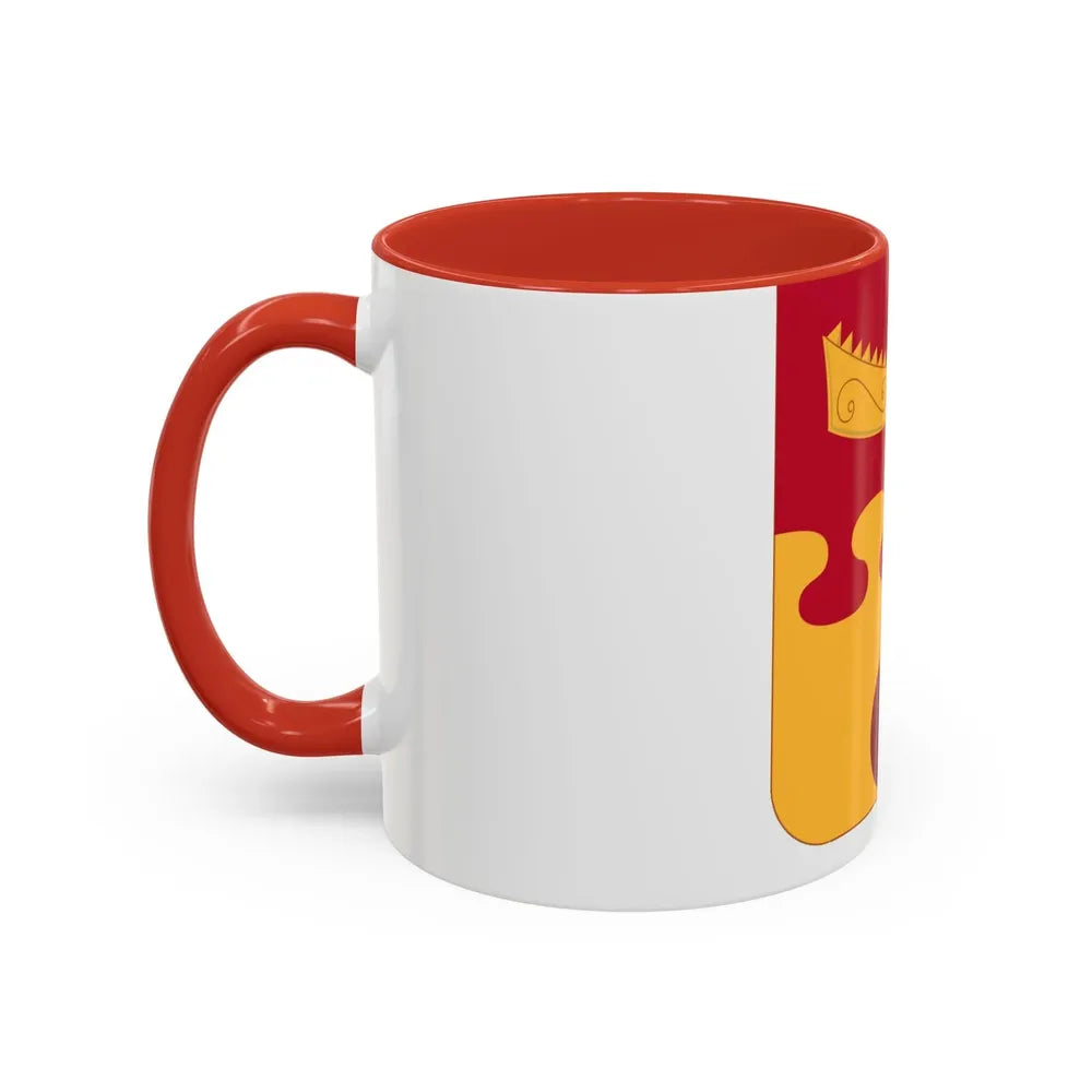 675th Airborne Field Artillery Battalion v2 (U.S. Army) Accent Coffee Mug - Go Mug Yourself