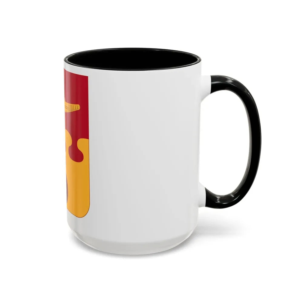 675th Airborne Field Artillery Battalion v2 (U.S. Army) Accent Coffee Mug - Go Mug Yourself