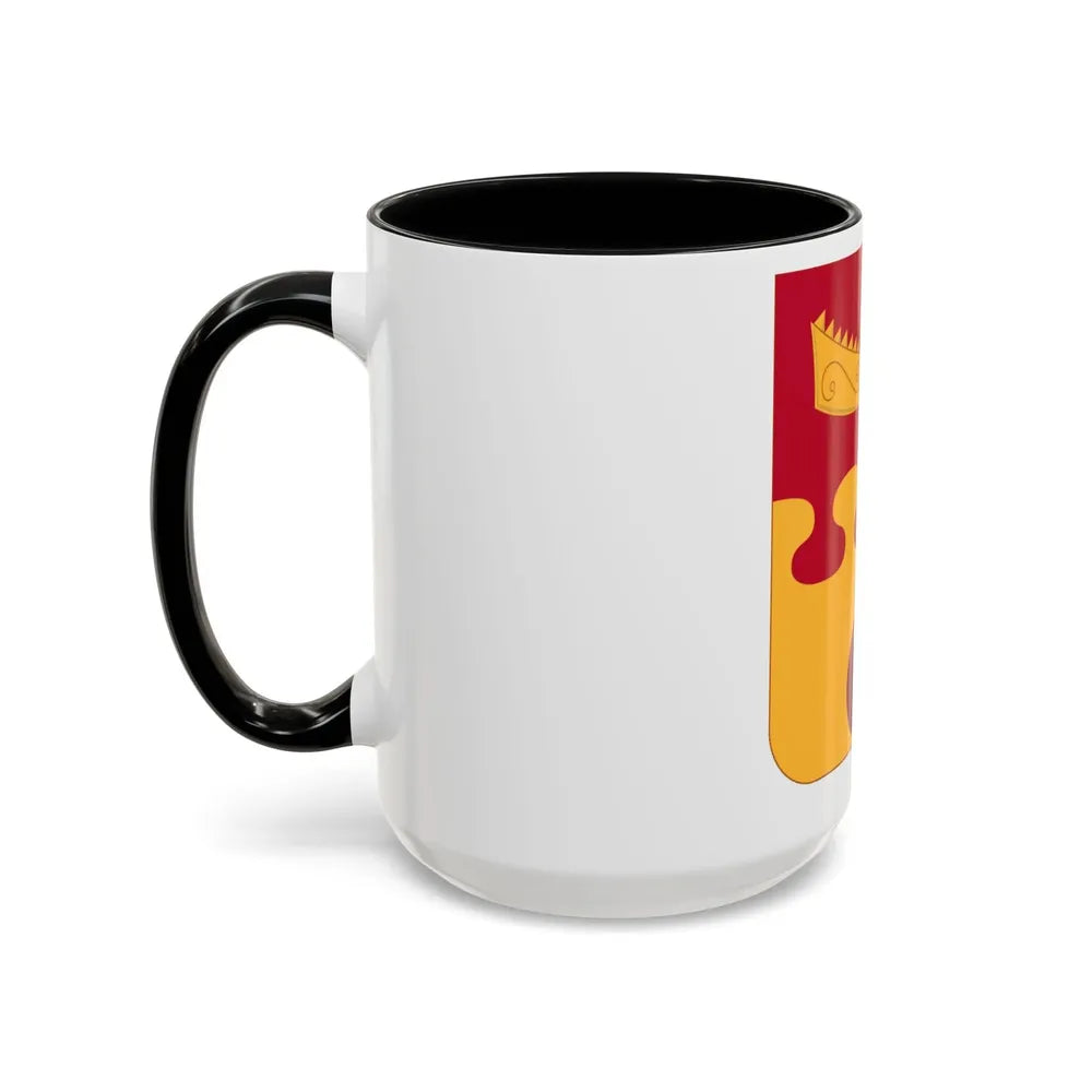 675th Airborne Field Artillery Battalion v2 (U.S. Army) Accent Coffee Mug - Go Mug Yourself