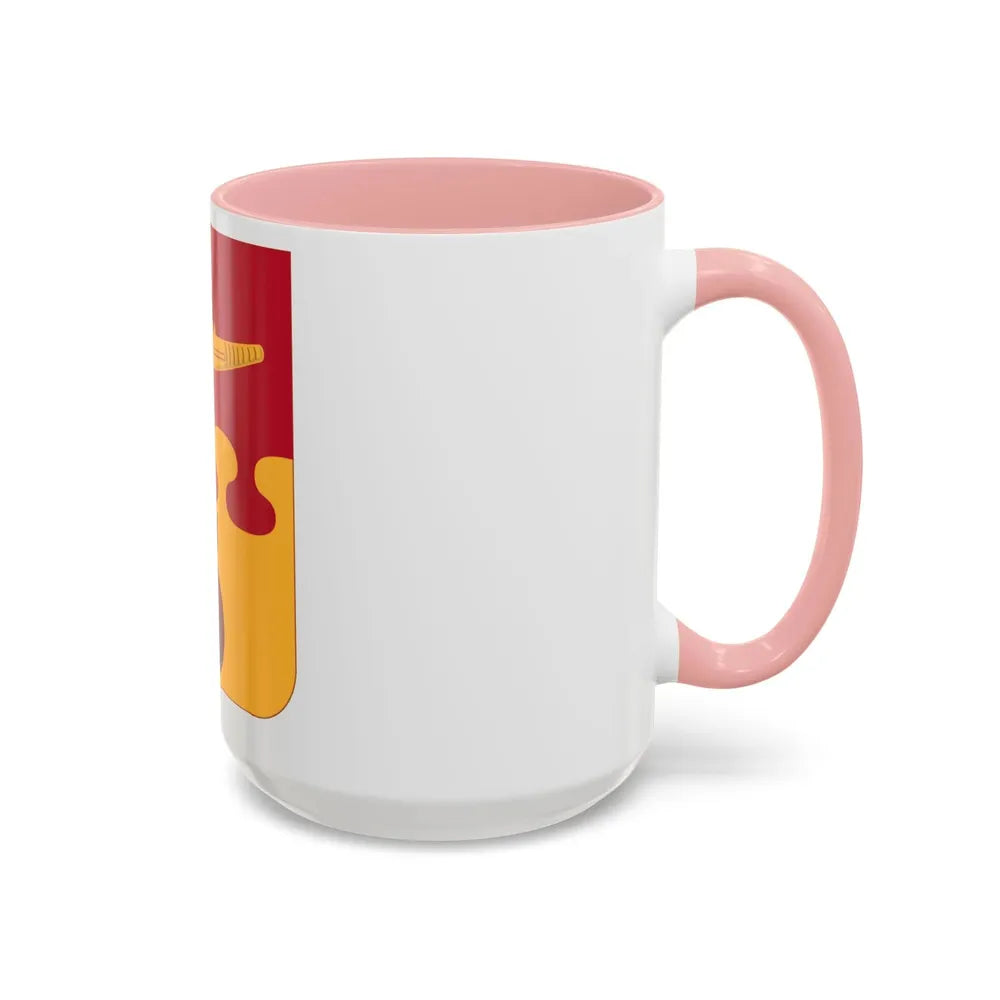 675th Airborne Field Artillery Battalion v2 (U.S. Army) Accent Coffee Mug - Go Mug Yourself