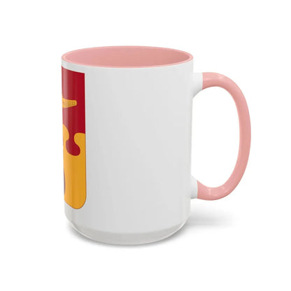 675th Airborne Field Artillery Battalion v2 (U.S. Army) Accent Coffee Mug - Go Mug Yourself