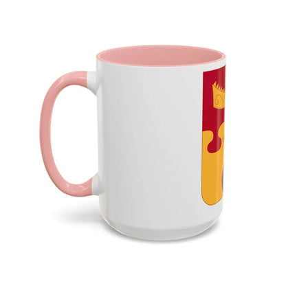 675th Airborne Field Artillery Battalion v2 (U.S. Army) Accent Coffee Mug - Go Mug Yourself