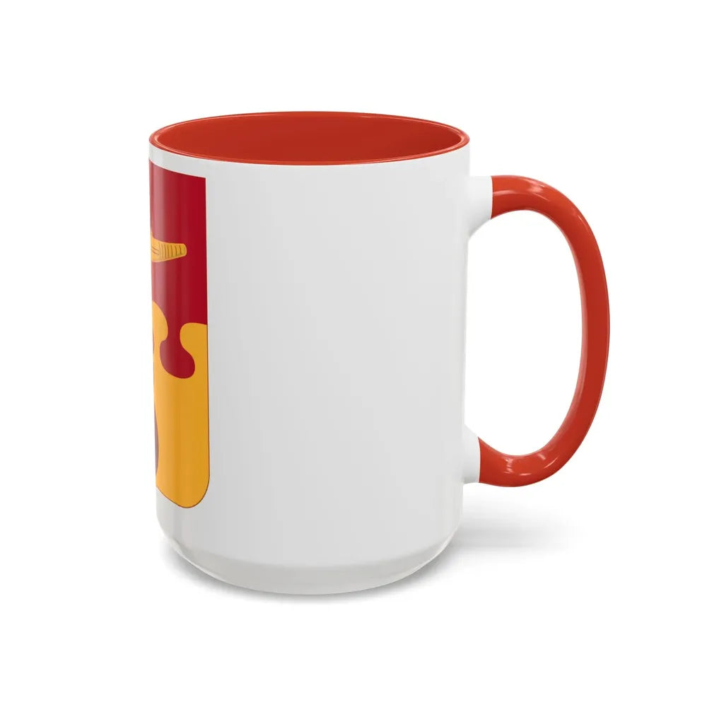 675th Airborne Field Artillery Battalion v2 (U.S. Army) Accent Coffee Mug - Go Mug Yourself
