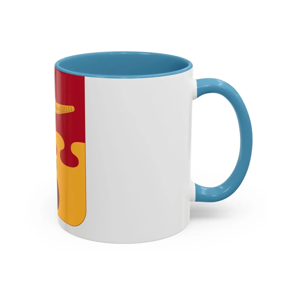 675th Airborne Field Artillery Battalion v2 (U.S. Army) Accent Coffee Mug - Go Mug Yourself