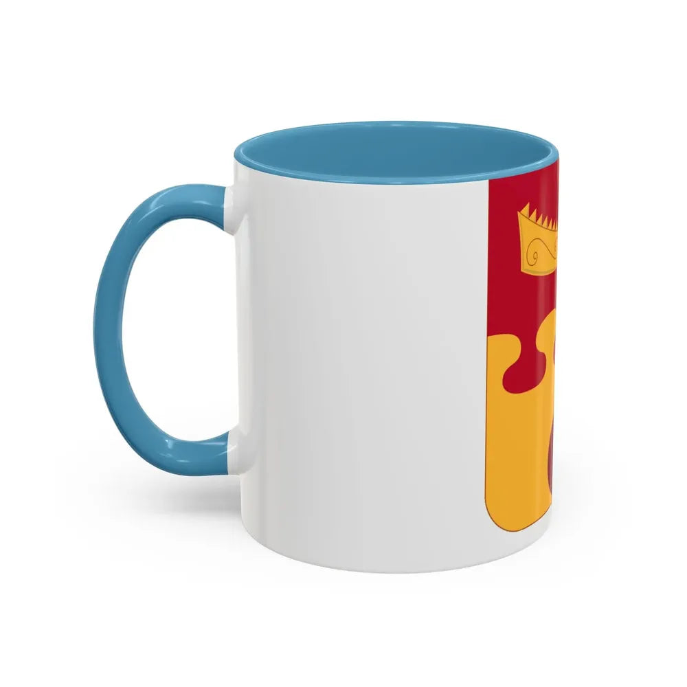 675th Airborne Field Artillery Battalion v2 (U.S. Army) Accent Coffee Mug - Go Mug Yourself