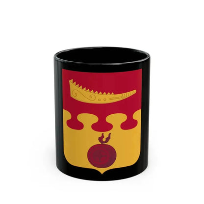 675th Airborne Field Artillery Battalion v2 (U.S. Army) Black Coffee Mug 11oz - Go Mug Yourself