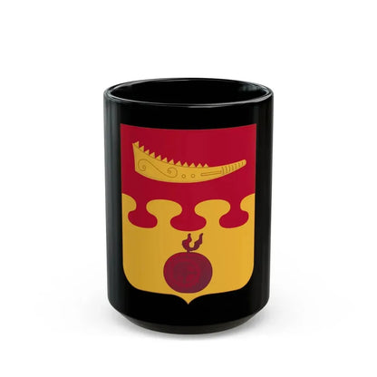 675th Airborne Field Artillery Battalion v2 (U.S. Army) Black Coffee Mug 15oz - Go Mug Yourself