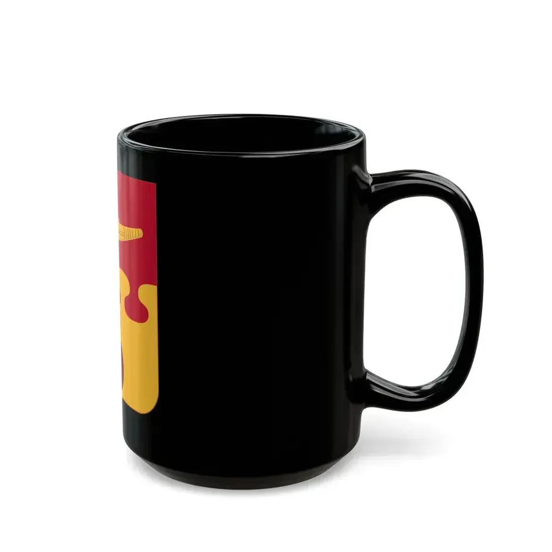 675th Airborne Field Artillery Battalion v2 (U.S. Army) Black Coffee Mug - Go Mug Yourself