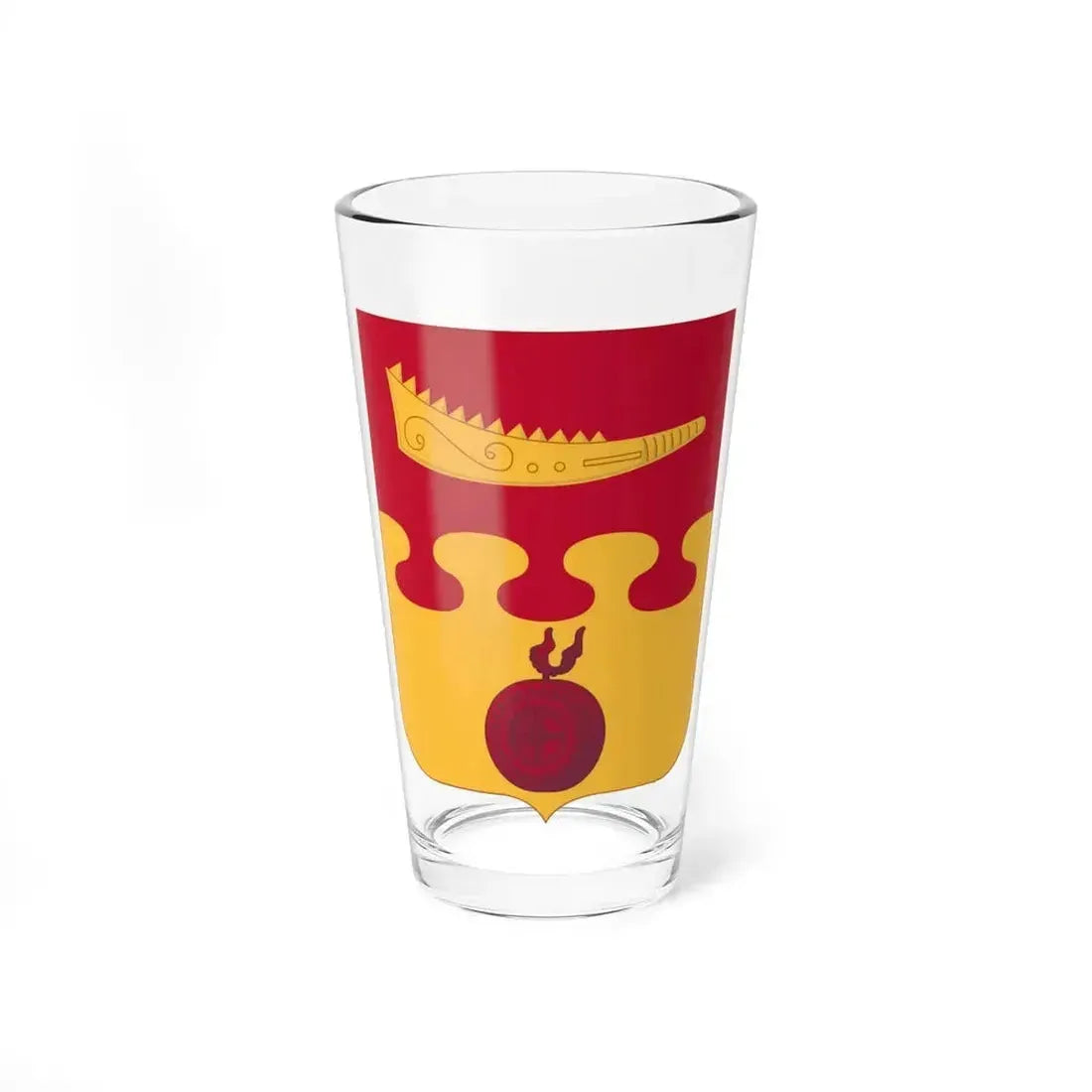 675th Airborne Field Artillery Battalion v2 (U.S. Army) Pint Glass 16oz - Go Mug Yourself