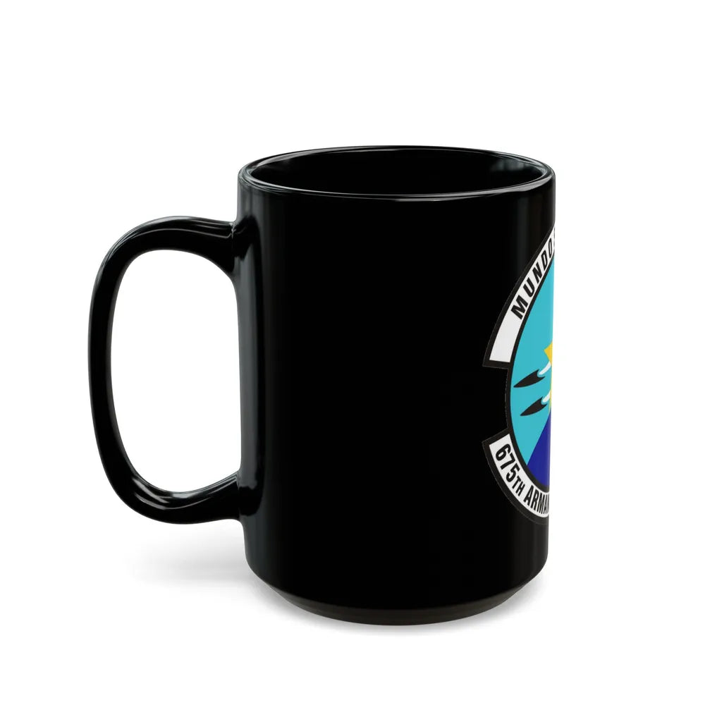 675th Armament Systems Squadron (U.S. Air Force) Black Coffee Mug-Go Mug Yourself