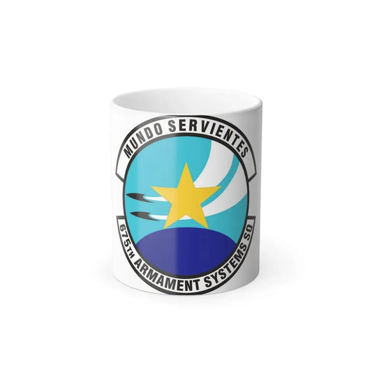 675th Armament Systems Squadron (U.S. Air Force) Color Changing Coffee Mug 11oz - Go Mug Yourself