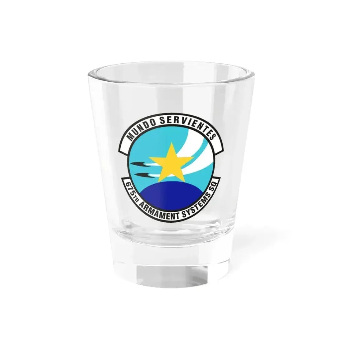675th Armament Systems Squadron (U.S. Air Force) Shot Glass 1.5oz 1.5oz - Go Mug Yourself