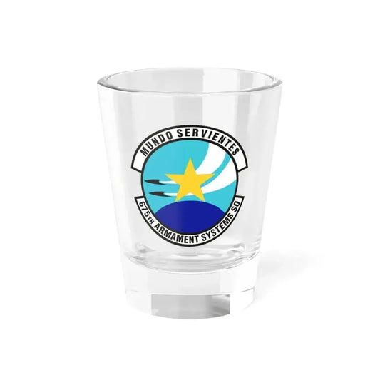 675th Armament Systems Squadron (U.S. Air Force) Shot Glass 1.5oz 1.5oz - Go Mug Yourself