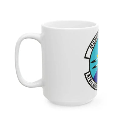 675th Armament Systems Squadron (U.S. Air Force) White Coffee Mug - Go Mug Yourself