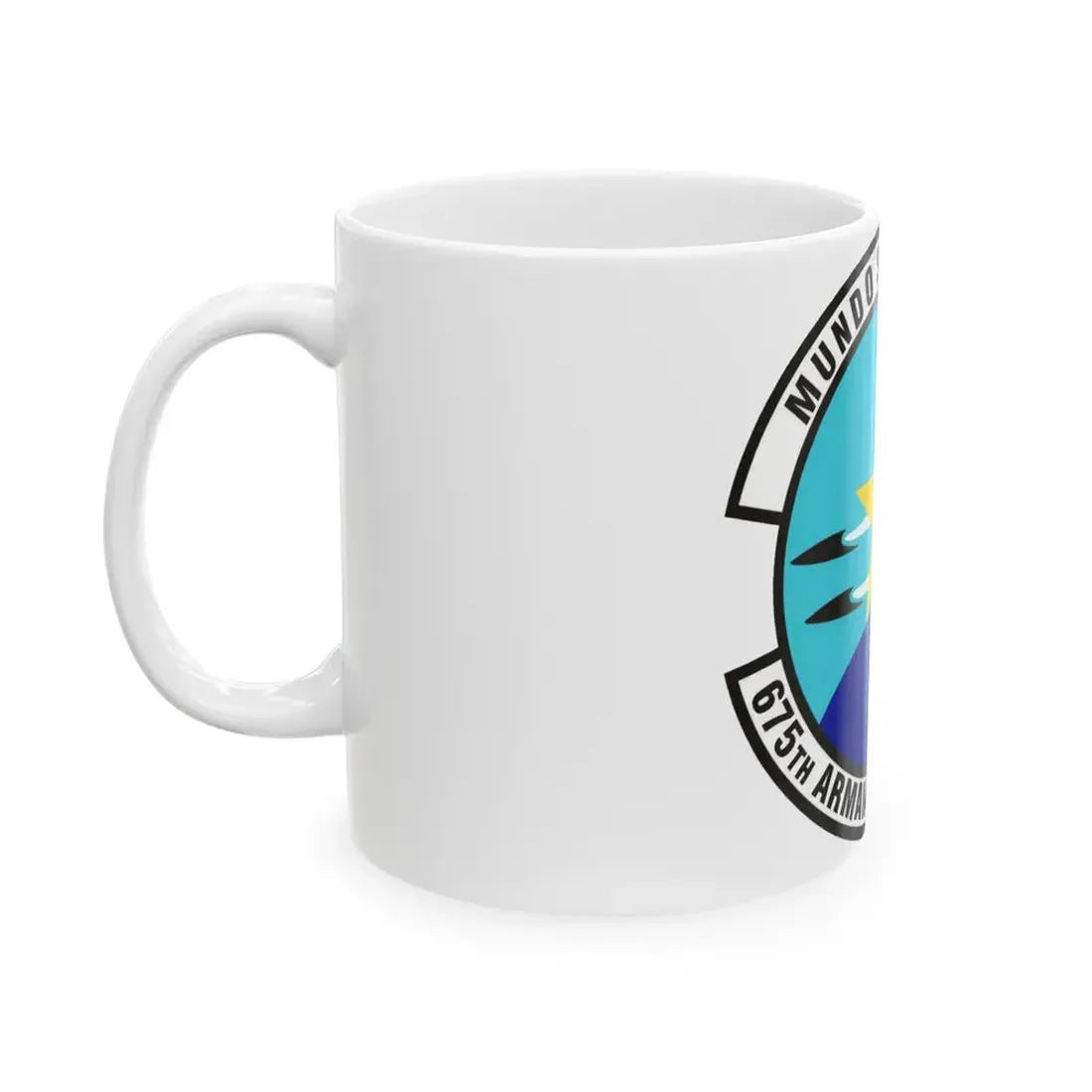 675th Armament Systems Squadron (U.S. Air Force) White Coffee Mug - Go Mug Yourself