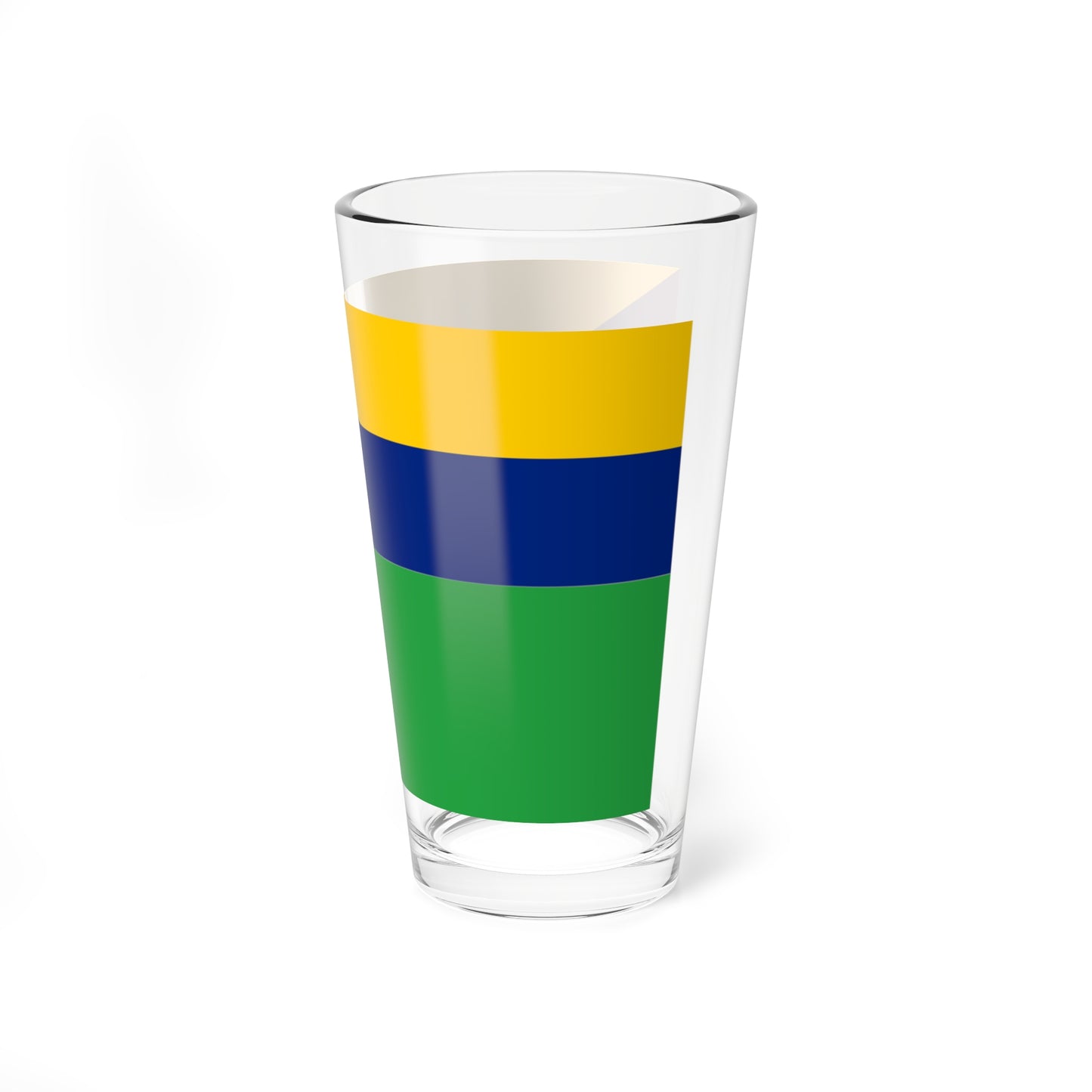 Flag of Bolivar Municipality Aragua (Venezuela) Pint Glass 16oz